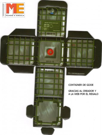 Tanque de Agua. Viene con el centro movil de g.i.joe. Un regalo de la WEB